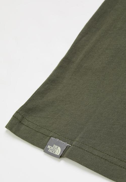 The North Face - Short sleeve simple dome tee - taupe green