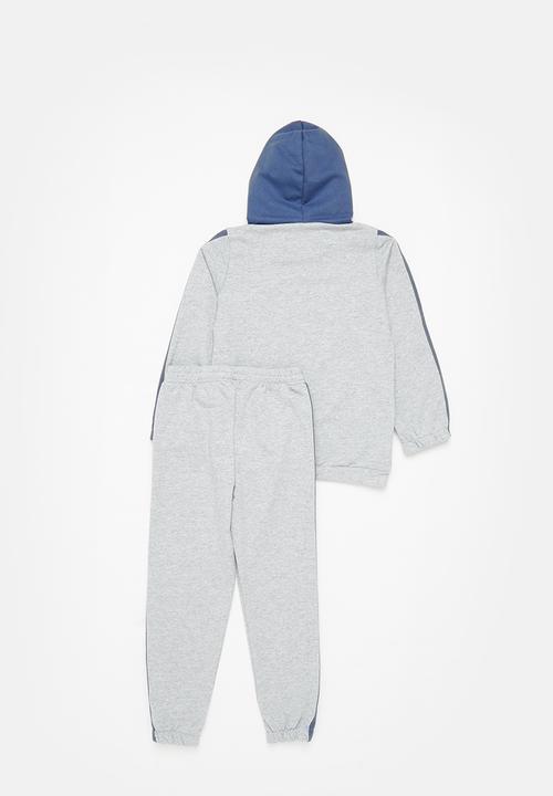 Trendyol - Long sleeve tracksuit - grey