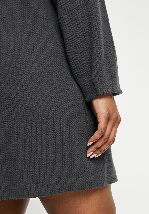 MANGO - Plus dress antonela - charcoal