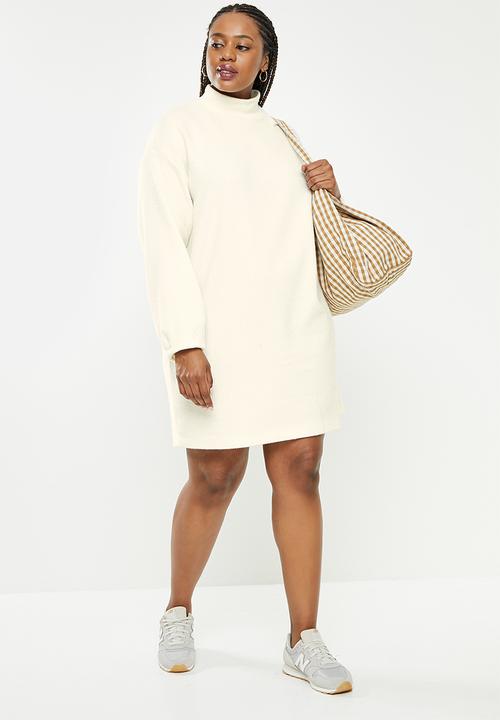 MANGO - Plus dress antonela - cream