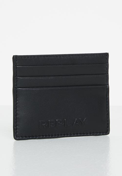 Replay - Plain cardholder - black