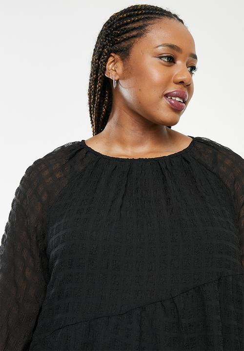 MANGO - Plus dress match - black