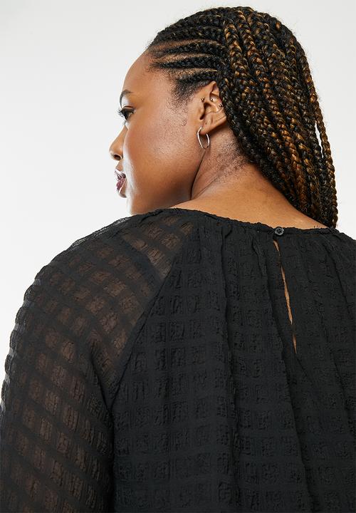MANGO - Plus dress match - black