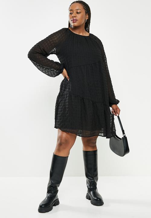 MANGO - Plus dress match - black