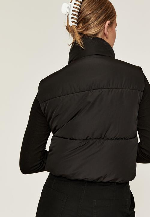 Supré  - Cher puffer vest - black