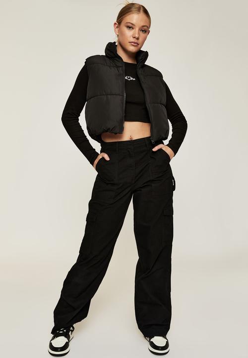 Supré  - Cher puffer vest - black
