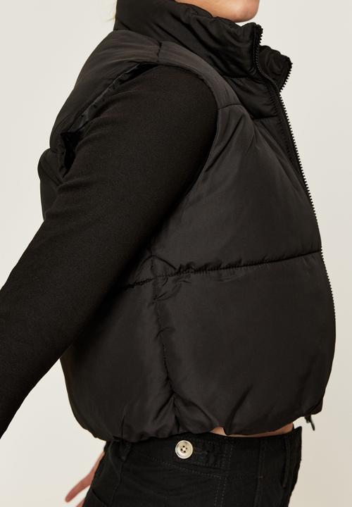 Supré  - Cher puffer vest - black