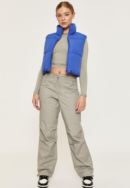 Supré  - Cher puffer vest - sapphire blue