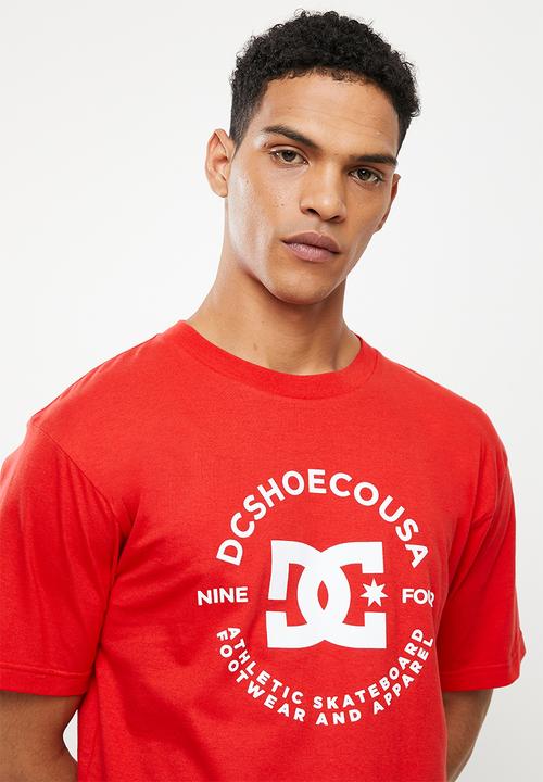 DC - Dc star pilot short sleeve - racing red