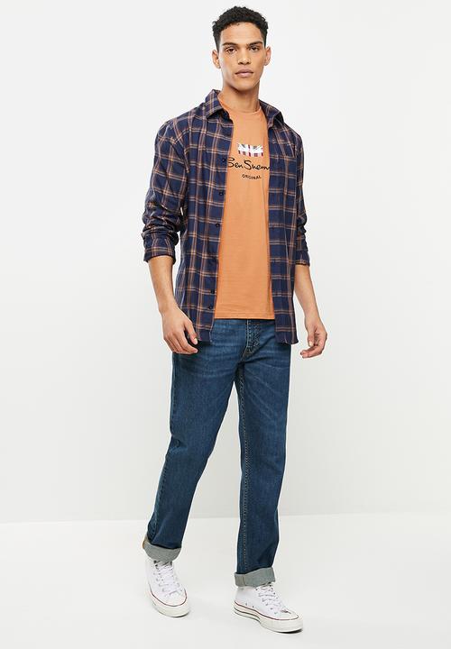 Ben Sherman - Signature short sleeve tee - orange 