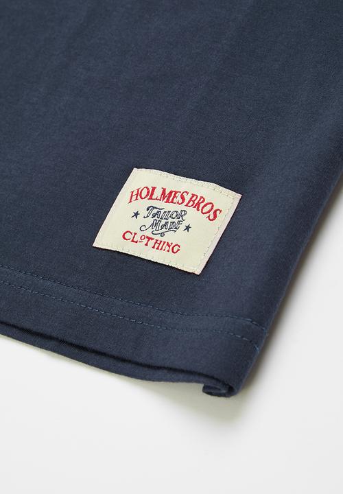 Holmes Bro's - Boys adventure t - navy blazer