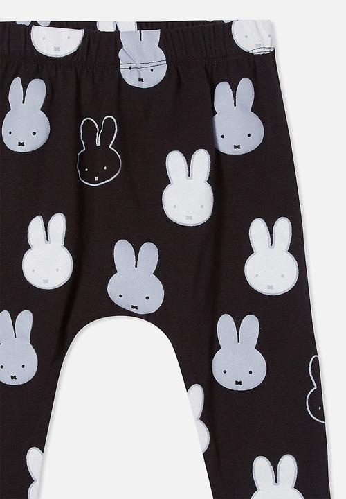 Cotton On - The legging lcn - lcn mif black/mono miffy