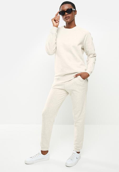 POLO - Wmn raglan track top - stone