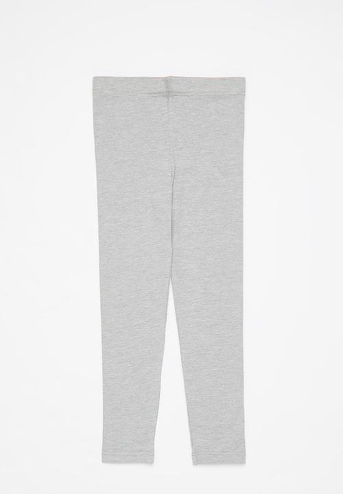 Pop Candy - Girls 2 pack legging - pink & grey