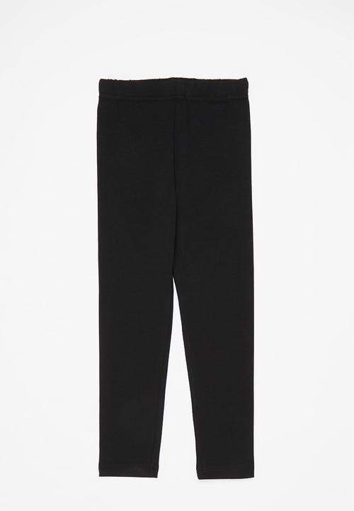 Pop Candy - Girls 2 pack legging - black