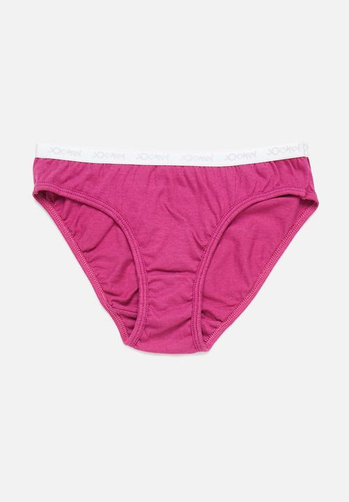 Jockey - 3-pack girls rint french cut - multi