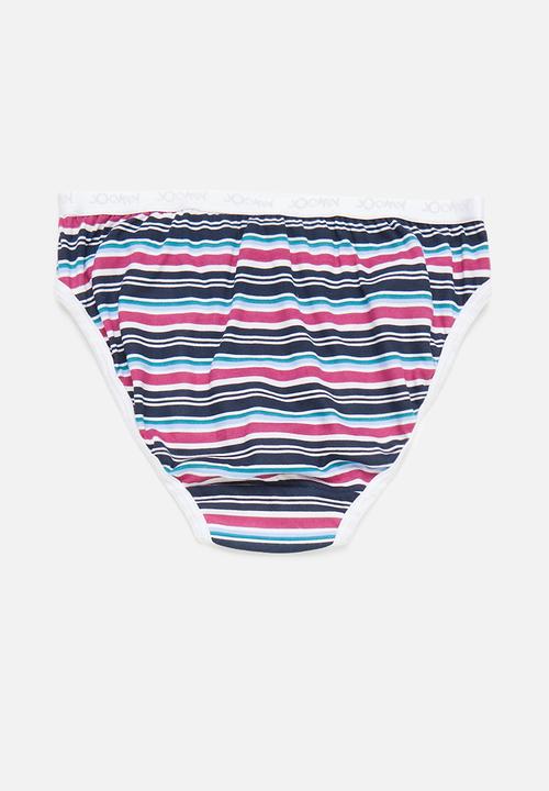 Jockey - 3-pack girls rint french cut - multi
