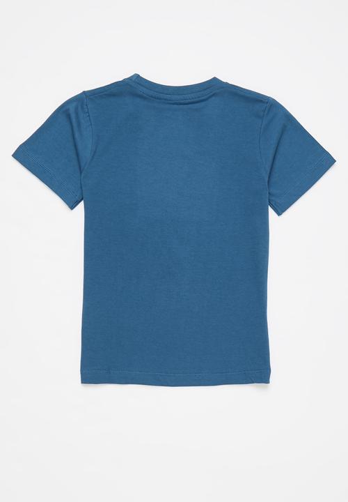 JEEP - Basic print graphic tee - blue