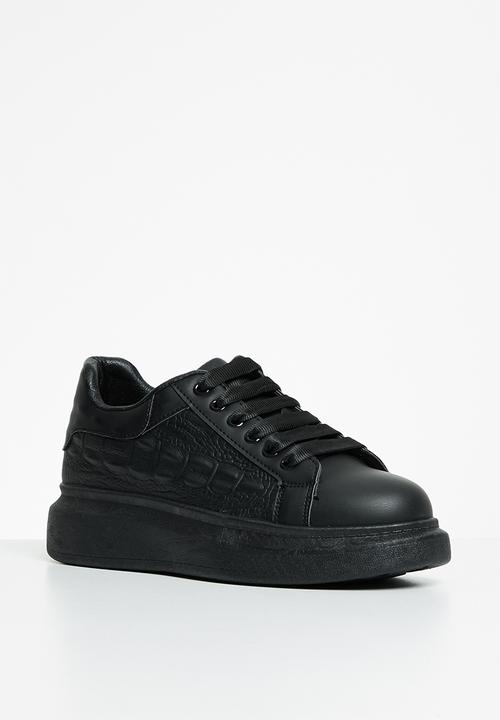 UrbanArt - Ditch 1 wax sneaker - black