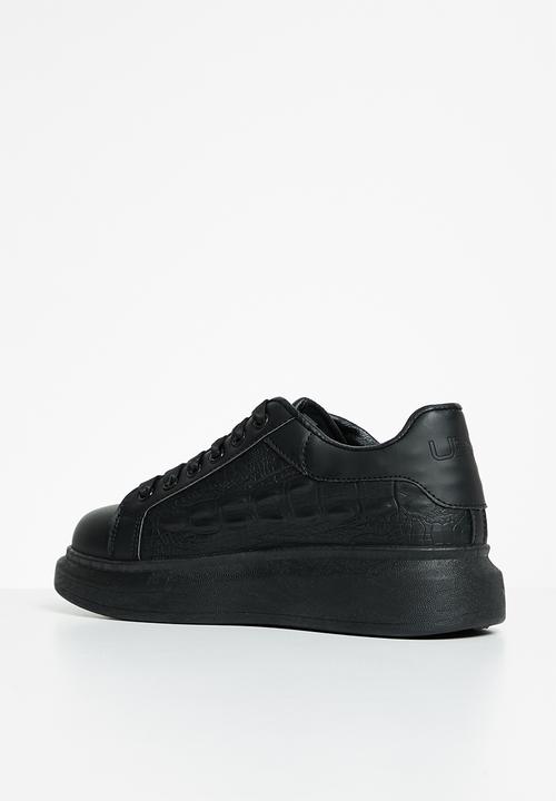UrbanArt - Ditch 1 wax sneaker - black