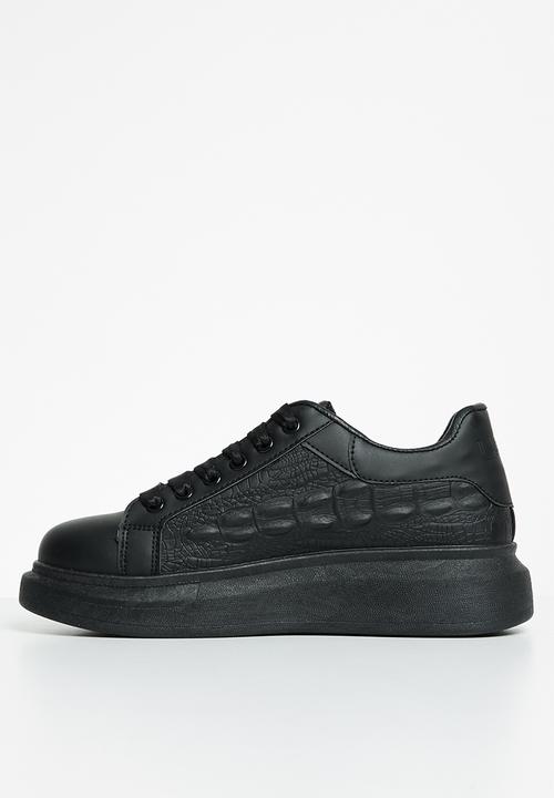 UrbanArt - Ditch 1 wax sneaker - black