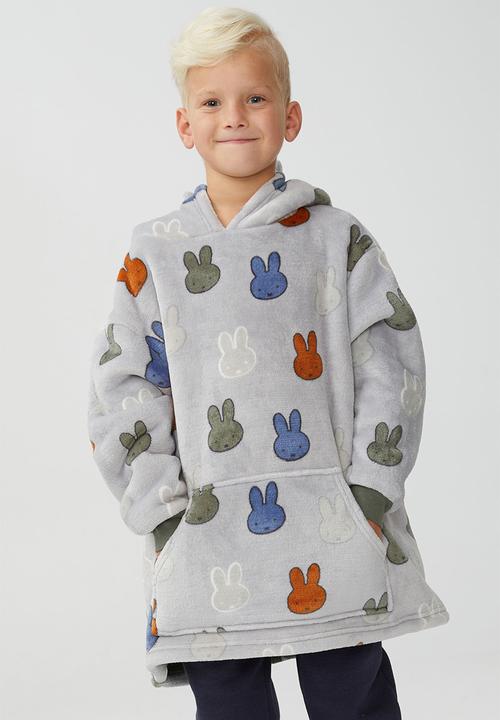 Cotton On - Snugget kids oversized hoodie licensed - light grey marle