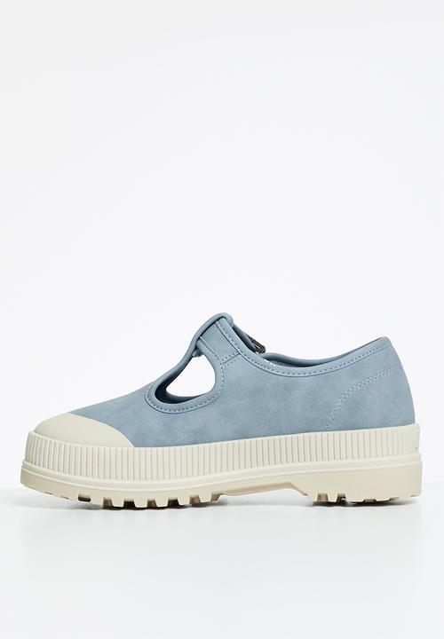 Tom Tom - Chunky mary jane - petrol blue