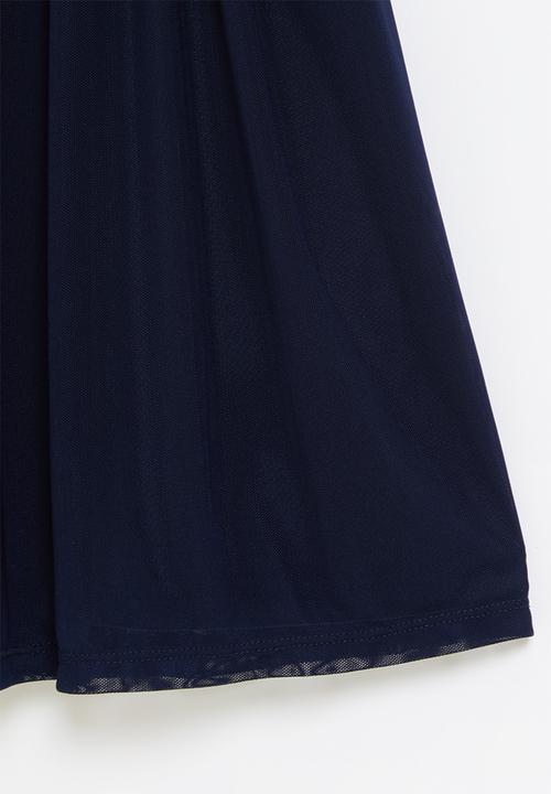 Superbalist - Combo sequin dress - navy