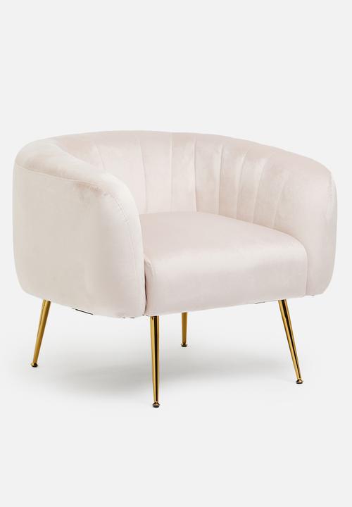 Sixth Floor - Eero occasional chair - blush pink
