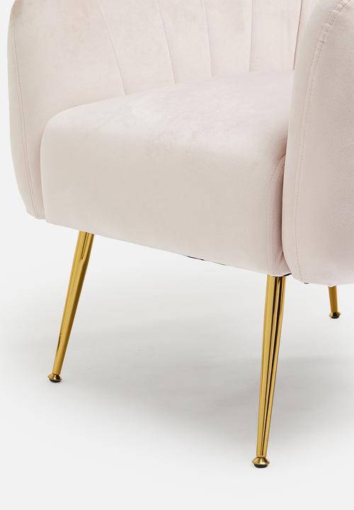 Sixth Floor - Eero occasional chair - blush pink