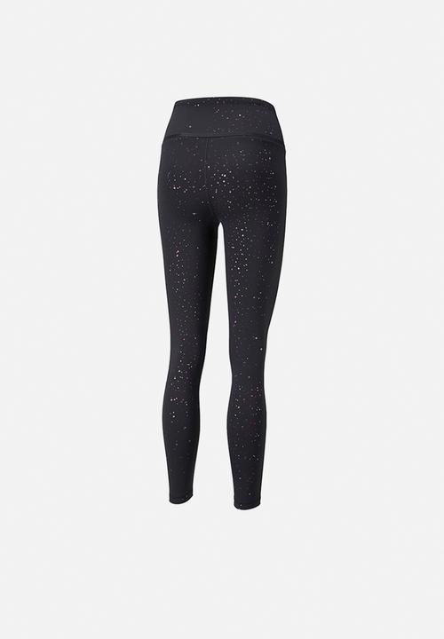 PUMA - Stardust crystal high waist 7/8 tights - puma black/stardust print