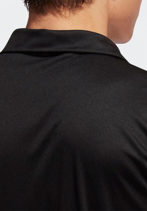 adidas Performance - Golf  3-stripes chest polo - black