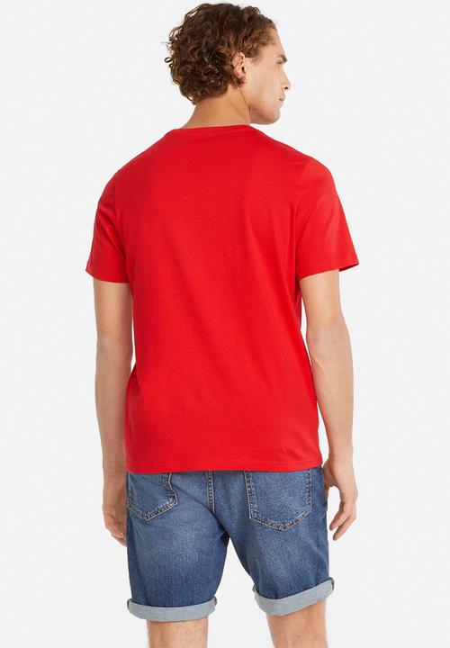 PUMA - Cat graphic tee - high risk red