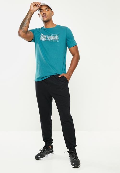 PUMA - Mercedes F1 Logo Tee - Bue 