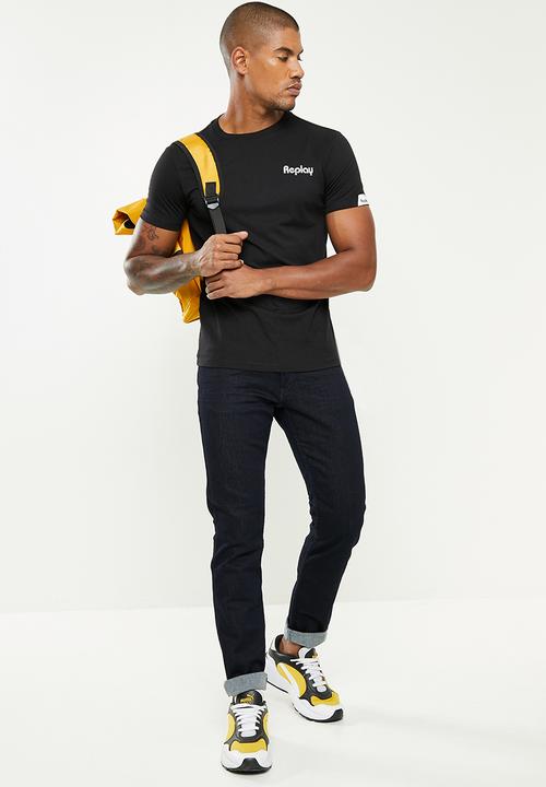 Replay - Essential crew neck tee - black