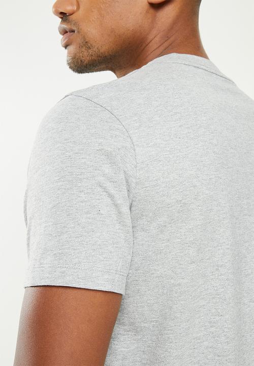 Replay - Essential logo tee - grey melange
