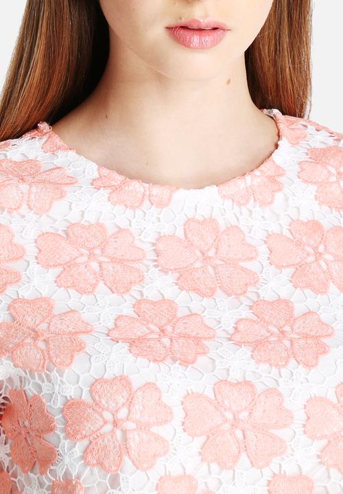Glamorous - Floral Lace Top