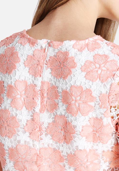 Glamorous - Floral Lace Top