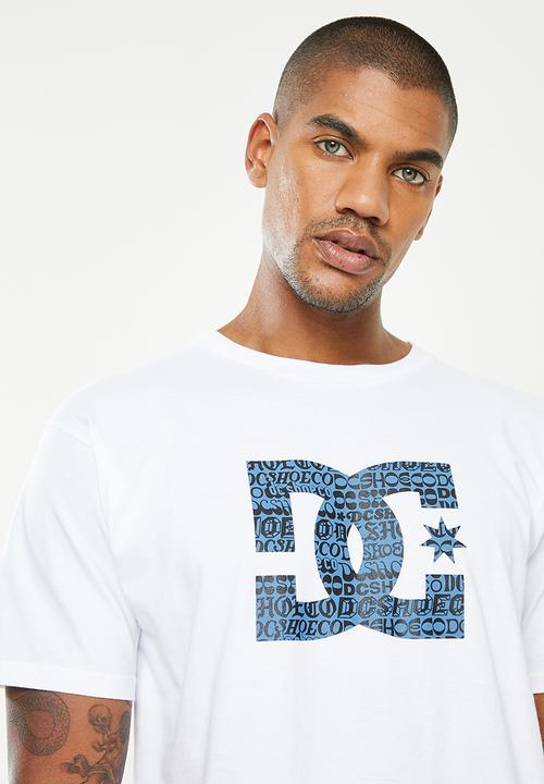 DC - Dc star fill short sleeve - white