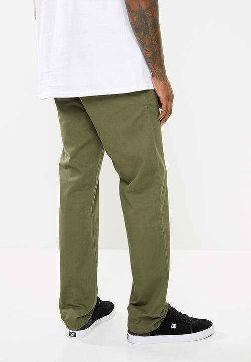 DC - Worker straight chino pant - ivy green