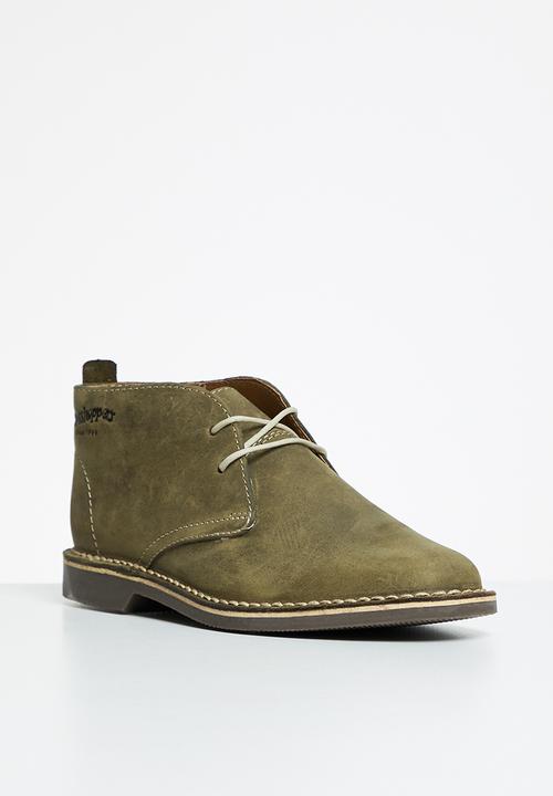 Grasshoppers - Sunday sandiego leather - olive