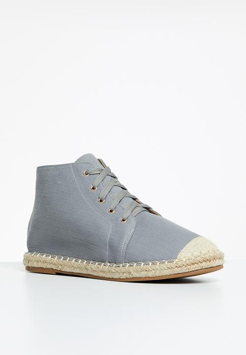 Viabeach - Espa22 espadrille ankle boot - grey