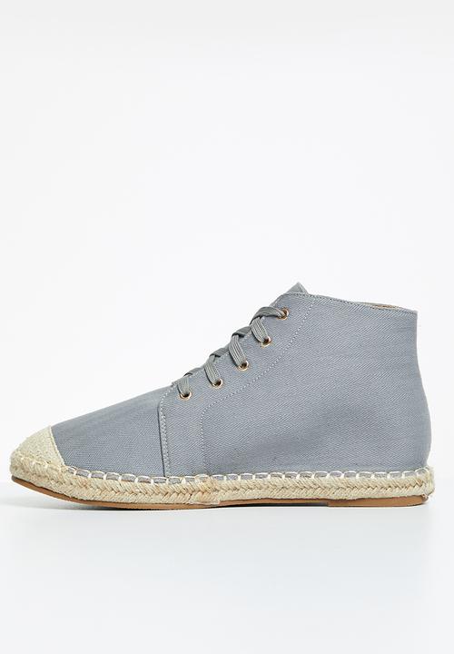 Viabeach - Espa22 espadrille ankle boot - grey