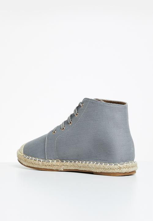 Viabeach - Espa22 espadrille ankle boot - grey