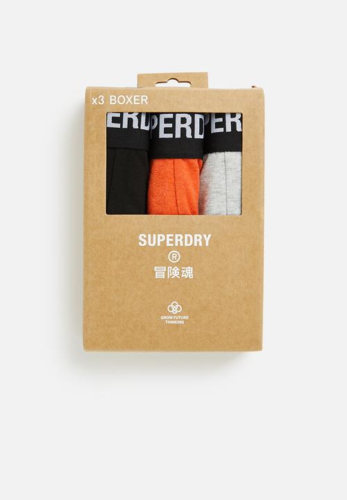 Superdry. - Boxer multi triple pack - multi 