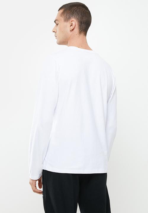 Superdry. - Vl ac long sleeve top - white