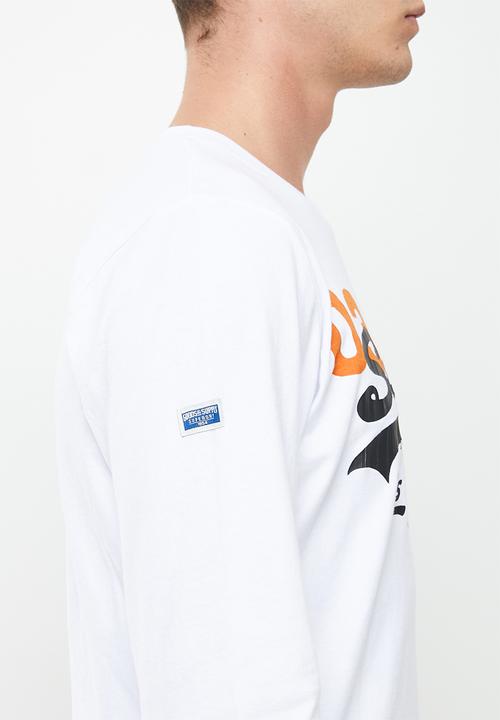 Superdry. - Vl ac long sleeve top - white