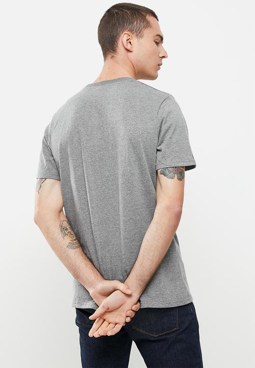 Superdry. - Vl ac tee 220 - rich charcoal 