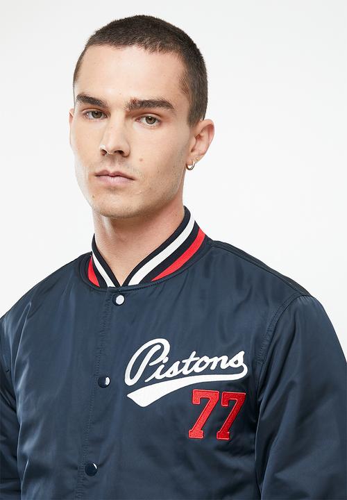 Superdry. - Varsity bomber - nordic chrome navy