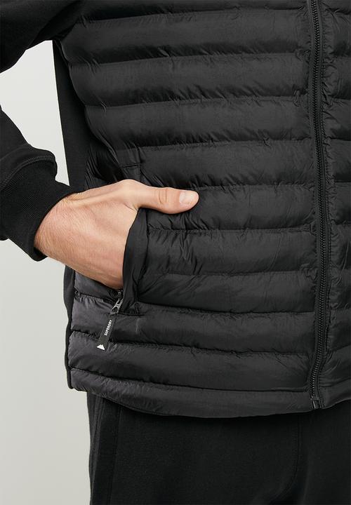 Superdry. - Mountain hybrid bomber - black